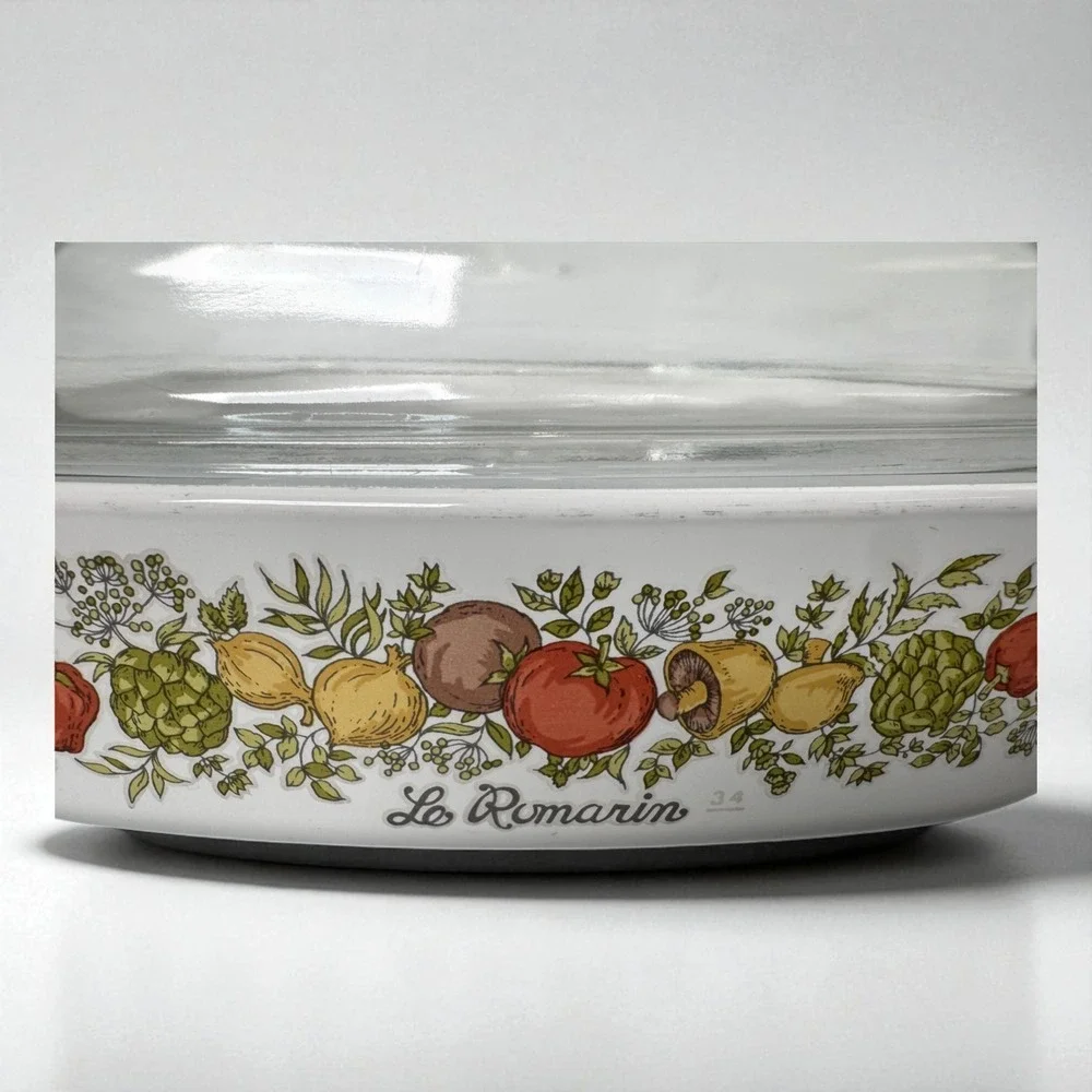 Corning Ware Le Romarin Casserole Dish 10-10-2 WithLid In Great Condition A-10-B